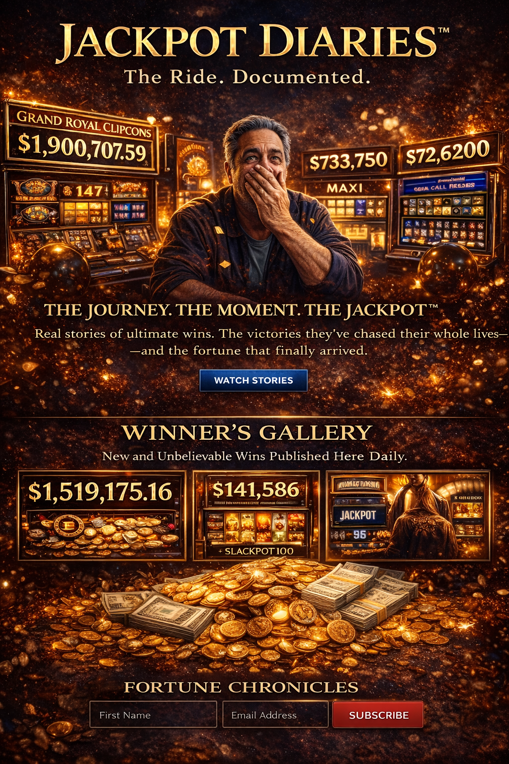 Jackpot Diaries — The Ride. Documented.